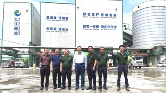 標準化協会の紀正昆理事長一行の指導者が当グループの指導に臨席した