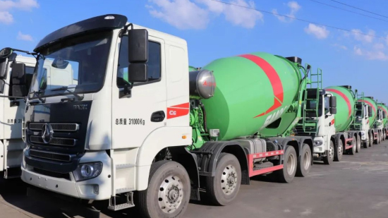 2021年に最初のミキサー車が追加される